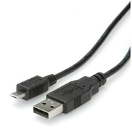 USB 2.0 KÁBEL, A - MIKRO USB, 3,0 M ČIERNY, TEL. USB 2.0 KÁBEL, A - MIKRO USB, 3,0 M ČIERNY, TEL.