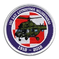 NÁŠIVKA 8 cm | 100 ROKOV LETECTVA VRTUĽNÍK Mi-2 NÁŠIVKA 8 cm | 100 ROKOV LETECTVA VRTUĽNÍK Mi-2