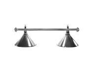 Biliardová lampa s 2 tienidlami SILVER strieborná čelenka Biliardová lampa s 2 tienidlami SILVER strieborná čelenka