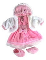OBLEČENIE BÁBIK, ŠATY, 40CM OBLEČENIE OBLEČENIE BÁBIK, ŠATY, 40CM OBLEČENIE