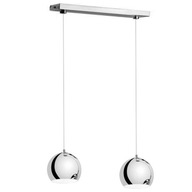 MODERNÁ ZÁVISNÁ LAMPA, CHROMOVÝ GUĽOVÝ LUSTER 2-208 MODERNÁ ZÁVISNÁ LAMPA, CHROMOVÝ GUĽOVÝ LUSTER 2-208