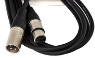 Mikrofónny kábel ROXTONE SAMURAI XLRf-XLRm 3m