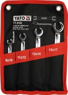 KĽÚČE NA BRZDOVÉ HADICE 4KS YATO YT-0143 KĽÚČE NA BRZDOVÉ HADICE 4KS YATO YT-0143