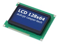 Grafický LCD displej 128x64 modrá / biela Grafický LCD displej 128x64 modrá / biela