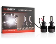 EINPARTS LED žiarovky H7 AUDI A3 8L 8P 8V A6 C5 C6