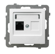 OSPEL AS počítačová zásuvka x1 GPK-1G/K/m/00 OSPEL AS počítačová zásuvka x1 GPK-1G/K/m/00