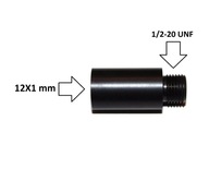 ADAPTÉR Bajkal IZH 61 až 12X1mm 1/2 - 20 UNF