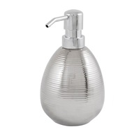 KERAMICKÝ dávkovač tekutého mydla Cleo SILVER KERAMICKÝ dávkovač tekutého mydla Cleo SILVER