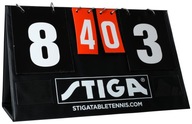 Hodnotiaca tabuľka Abacus STIGA Stolný tenis 50X30