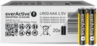 everActive Indium alkalické batérie. AAA LR3 40 ks