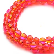 Korálky Sklenené perly striekané 8mm 20ks Korálky Sklenené perly striekané 8mm 20ks