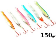 6 x COD PILKER CONCHIS SHLES 150 gr OKO 3D 6 x COD PILKER CONCHIS SHLES 150 gr OKO 3D