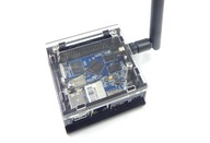 Puzdro na Banana Pi M2+ box v2, čierne a priehľadné Puzdro na Banana Pi M2+ box v2, čierne a priehľadné