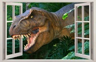 NÁLEPKY NA STENU Okno DINOSAUR 59 70x46 cm NÁLEPKY NA STENU Okno DINOSAUR 59 70x46 cm
