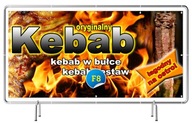 Reklamný banner 2mx1m - KEBAB - Reklama Reklamný banner 2mx1m - KEBAB - Reklama