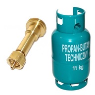 LPG adaptér Nemecko, Belgicko Valce11kg LPG adaptér Nemecko, Belgicko Valce11kg