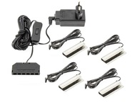 4x LED osvetlenie miesta na klip + PRO zdroj 4x LED osvetlenie miesta na klip + PRO zdroj